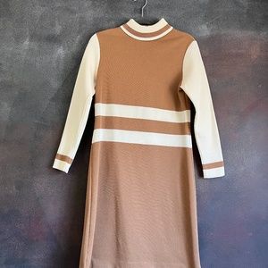 1965-1976 Vintage Barnsville Park Suite Longe Sleeve Dress